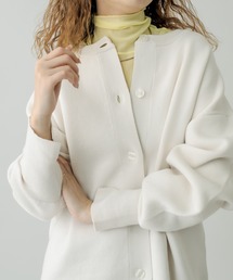 mystic | スウェットライク2WAYカーディガン(カーディガン/ボレロ)