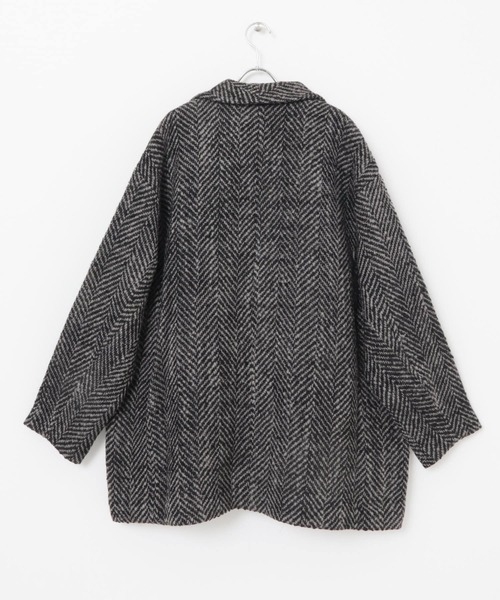 BASISBROEK(バシスブルック)の「BASIS BROEK NEREM(チェスターコート・メンズ・ブラック系その他・2)」の5枚目の写真