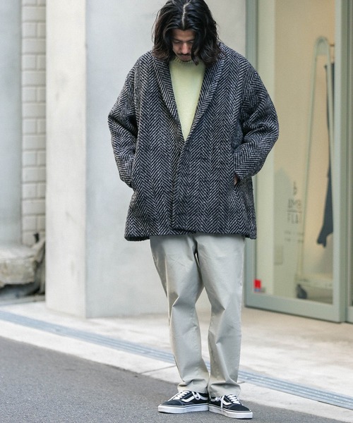 BASISBROEK(バシスブルック)の「BASIS BROEK NEREM(チェスターコート・メンズ・ブラック系その他・2)」の13枚目の写真