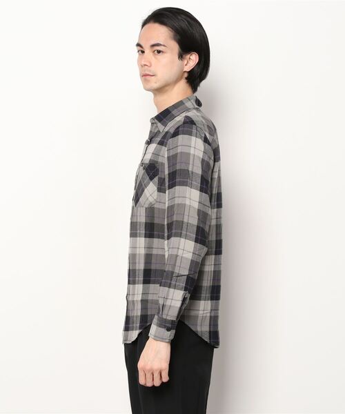 HYSTERIC GLAMOUR（ヒステリックグラマー）の「エンジニアシャツ（シャツ/ブラウス・メンズ・ブラック系その他/パープル系その他/レッド系その他・SMALL/MEDIUM/LARGE/X-LARGE）」の4枚目の写真