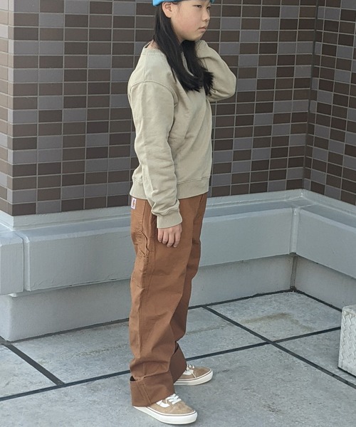 Carhartt(カーハート)の「Carhartt/カーハート キッズ キャンバスワークパンツ(その他パンツ・キッズ・ブラウン・MEDIUM/LARGE/SMALL)」の9枚目の写真