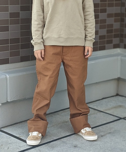 Carhartt(カーハート)の「Carhartt/カーハート キッズ キャンバスワークパンツ(その他パンツ・キッズ・ブラウン・MEDIUM/LARGE/SMALL)」の3枚目の写真