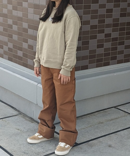 Carhartt(カーハート)の「Carhartt/カーハート キッズ キャンバスワークパンツ(その他パンツ・キッズ・ブラウン・MEDIUM/LARGE/SMALL)」の7枚目の写真