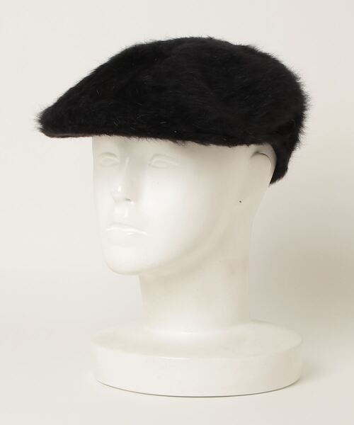 KANGOL(カンゴール)の「KANGOL Furgora 504 エコファーゴラ 504 ハンチング(ハンチング/ベレー帽・メンズ・ブラック/アイボリー/ブラウン/ブラック系その他/アイボリー系・L/M)」の3枚目の写真