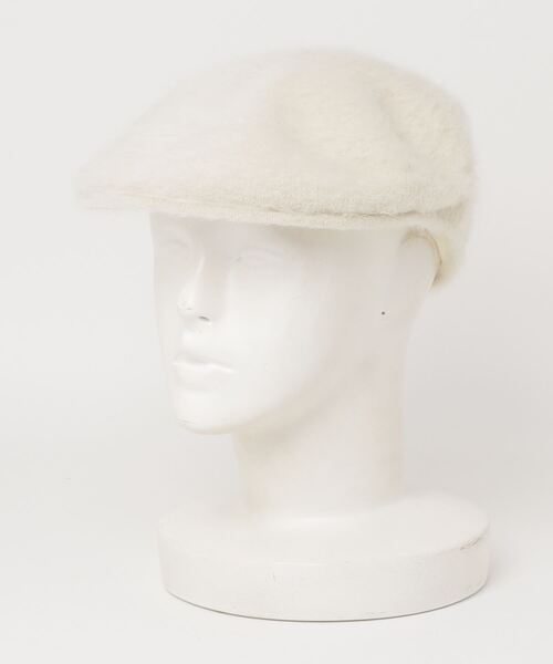 KANGOL(カンゴール)の「KANGOL Furgora 504 エコファーゴラ 504 ハンチング(ハンチング/ベレー帽・メンズ・ブラック/アイボリー/ブラウン/ブラック系その他/アイボリー系・L/M)」の5枚目の写真