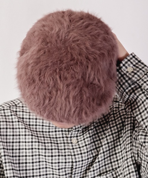 KANGOL(カンゴール)の「KANGOL Furgora 504 エコファーゴラ 504 ハンチング(ハンチング/ベレー帽・メンズ・ブラック/アイボリー/ブラウン/ブラック系その他/アイボリー系・L/M)」の12枚目の写真