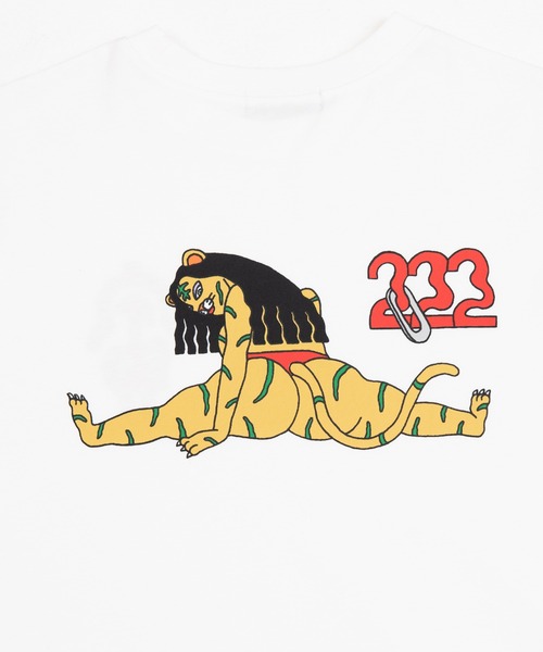 PUNYUS（プニュズ）の「寅プリントロンＴ（Tシャツ/カットソー・レディース・ホワイト/スミクロ・1/2/4/3）」の16枚目の写真