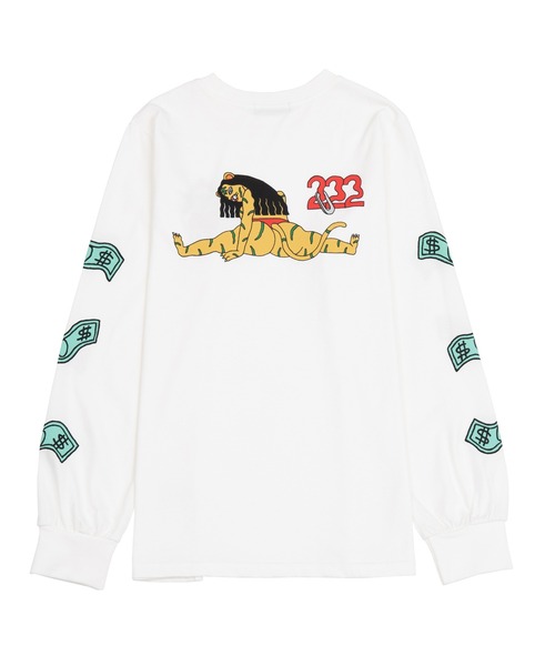 PUNYUS（プニュズ）の「寅プリントロンＴ（Tシャツ/カットソー・レディース・ホワイト/スミクロ・1/2/4/3）」の18枚目の写真