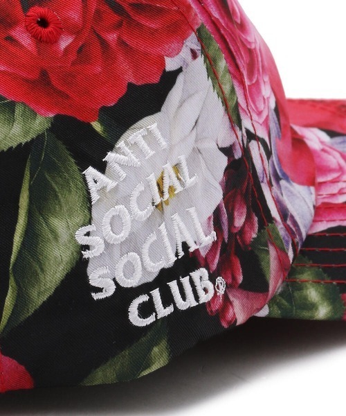 ANTI SOCIAL SOCIAL CLUB（アンチソーシャルソーシャルクラブ）の「AntiSocialSocialClub/アンチソーシャルソーシャルクラブ/GUARD DOWN CAP（キャップ・メンズ・ピンク・FREE）」の6枚目の写真
