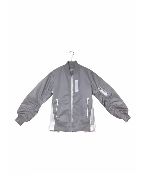 DOLLUPOOPS（ドールアップウップス）の「AラインドロストMA-１（MA-1・レディース・グレー/カーキ/ブラック・38）」の18枚目の写真