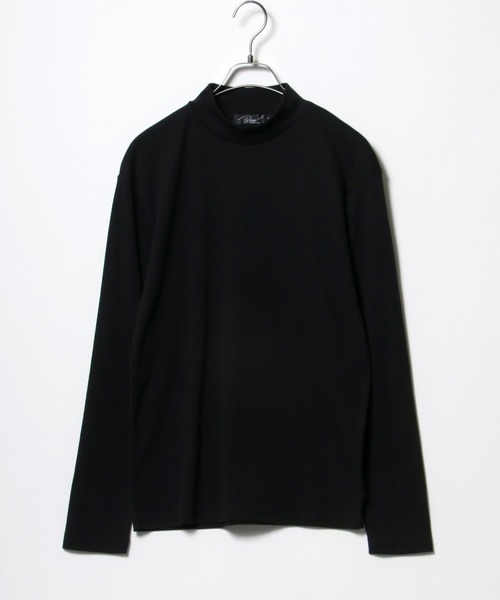 Salong hameu（サロン ハミュー）の「スムースカットソー タートルネック・ハイネック 長袖Tシャツ/無地トップス/ロンT メンズ レディース（Tシャツ/カットソー・メンズ・ホワイト/ブラック/ホワイト系その他/ブラック系その他/グレイッシュベージュ/ベージュ系その他・LL/M/L）」の13枚目の写真