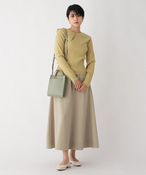 OPAQUE.CLIP（オペークドットクリップ）の「◆スクエアミニショルダーバッグ【軽量】（ショルダーバッグ・レディース・ライトブルー/ブラック/グレー/オフホワイト/ライトグリーン・00）」の12枚目の写真