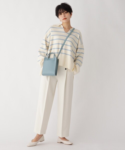 OPAQUE.CLIP（オペークドットクリップ）の「◆スクエアミニショルダーバッグ【軽量】（ショルダーバッグ・レディース・ライトブルー/ブラック/グレー/オフホワイト/ライトグリーン・00）」の14枚目の写真