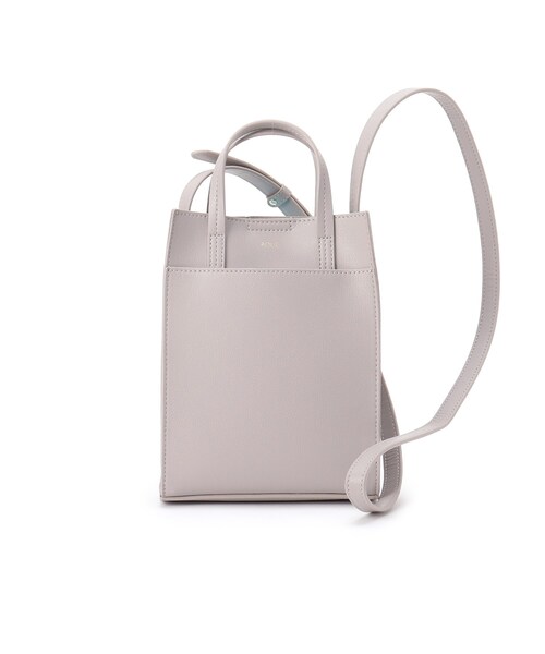 OPAQUE.CLIP（オペークドットクリップ）の「◆スクエアミニショルダーバッグ【軽量】（ショルダーバッグ・レディース・ライトブルー/ブラック/グレー/オフホワイト/ライトグリーン・00）」の22枚目の写真