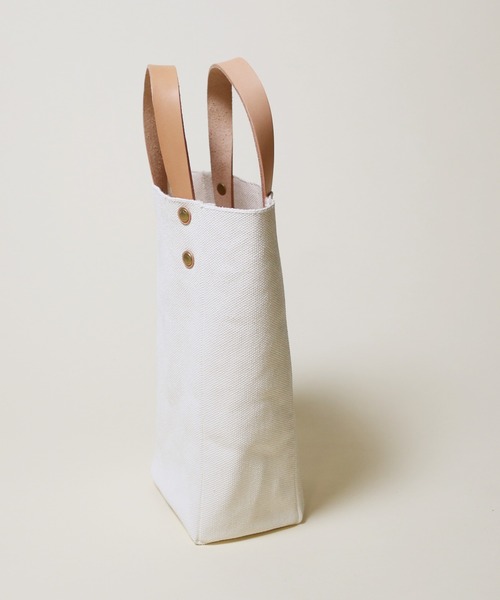 THE SUPERIOR LABOR（シュペリオールレイバー）の「paint canvas bag S（トートバッグ・メンズ・ホワイト/グリーン/ブルー・FREE）」の9枚目の写真