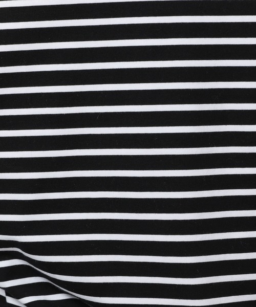 BARNYARDSTORM（バンヤードストーム）の「BARNYARDSTORM / スリットロンT（Tシャツ/カットソー・レディース・ホワイト/オフホワイト/ブラック/その他1/ライトブルー・1/0）」の19枚目の写真