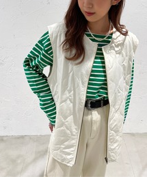 apres jour mignon | キルティングベスト【ZOZOTOWN限定アイテム】(ベスト)