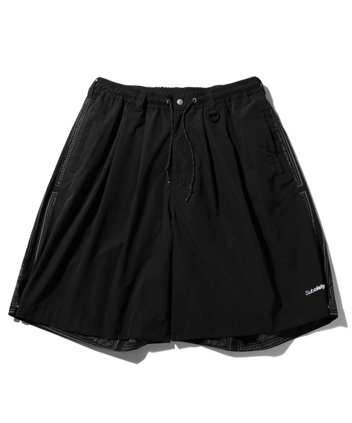 Subciety(サブサエティ)の「PAISLEY COACH SHORTS(その他パンツ・メンズ・ブラック/ブルー・MEDIUM/LARGE/X-LARGE)」の3枚目の写真