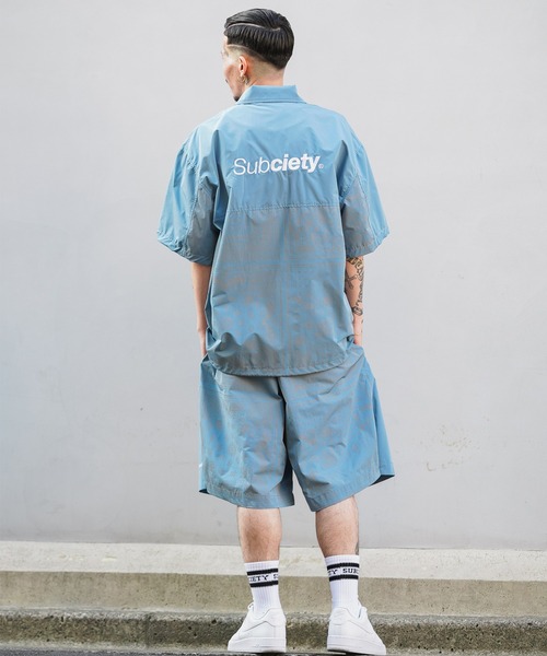 Subciety(サブサエティ)の「PAISLEY COACH SHORTS(その他パンツ・メンズ・ブラック/ブルー・MEDIUM/LARGE/X-LARGE)」の22枚目の写真