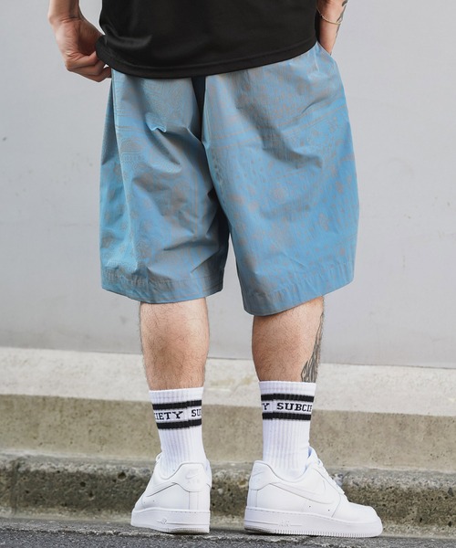 Subciety(サブサエティ)の「PAISLEY COACH SHORTS(その他パンツ・メンズ・ブラック/ブルー・MEDIUM/LARGE/X-LARGE)」の17枚目の写真