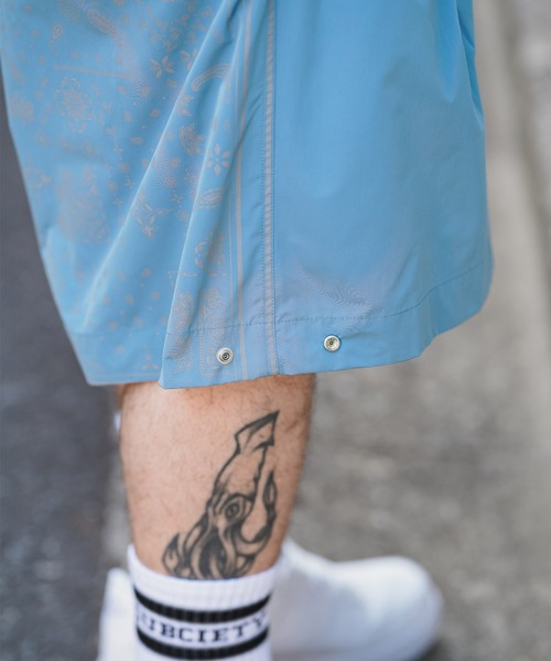 Subciety(サブサエティ)の「PAISLEY COACH SHORTS(その他パンツ・メンズ・ブラック/ブルー・MEDIUM/LARGE/X-LARGE)」の19枚目の写真