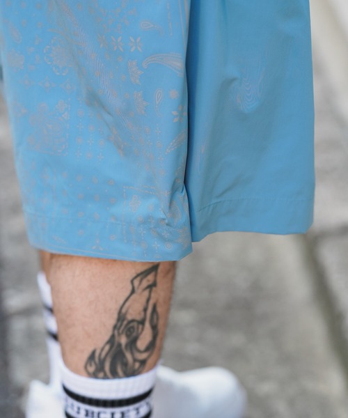 Subciety(サブサエティ)の「PAISLEY COACH SHORTS(その他パンツ・メンズ・ブラック/ブルー・MEDIUM/LARGE/X-LARGE)」の20枚目の写真