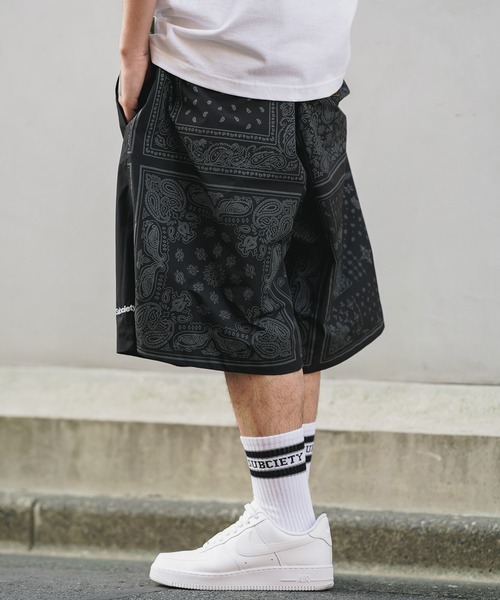 Subciety(サブサエティ)の「PAISLEY COACH SHORTS(その他パンツ・メンズ・ブラック/ブルー・MEDIUM/LARGE/X-LARGE)」の14枚目の写真