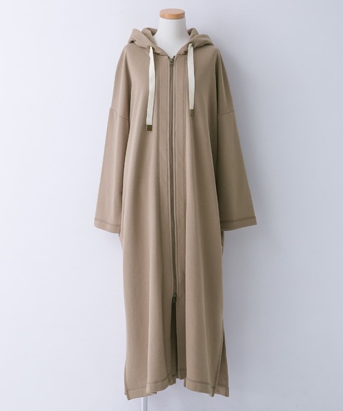 osharewalker（オシャレウォーカー）の「『スウェットロングパーカー』（パーカー・レディース・ブラック/モカ/杢グレー・FREE）」の19枚目の写真