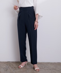 ハイウエストセンタープレスパンツ