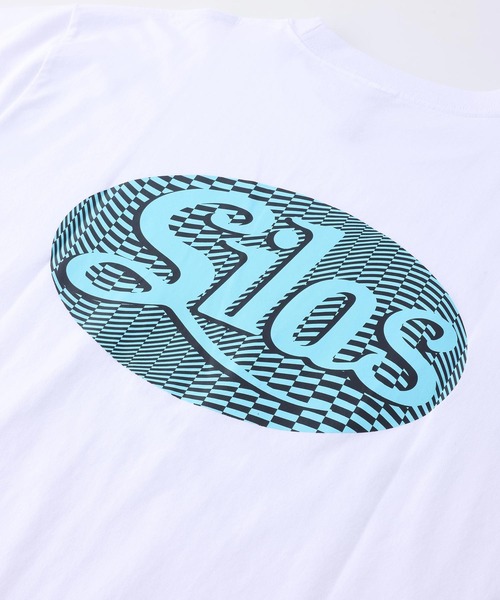 SILAS(サイラス)の「S/S CURSIVE LOGO PRINT TEE サイラスカーシヴロゴプリント半袖Tシャツ(Tシャツ/カットソー・メンズ・ブラック/ライトブルー/ホワイト・M/XL/L)」の14枚目の写真
