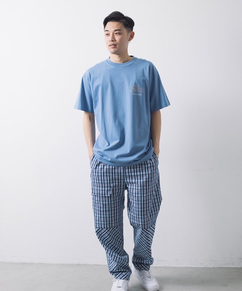 SILAS(サイラス)の「S/S CURSIVE LOGO PRINT TEE サイラスカーシヴロゴプリント半袖Tシャツ(Tシャツ/カットソー・メンズ・ブラック/ライトブルー/ホワイト・M/XL/L)」の19枚目の写真