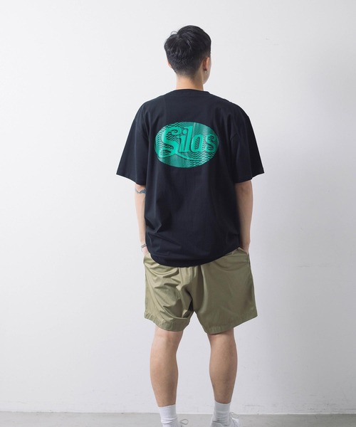 SILAS(サイラス)の「S/S CURSIVE LOGO PRINT TEE サイラスカーシヴロゴプリント半袖Tシャツ(Tシャツ/カットソー・メンズ・ブラック/ライトブルー/ホワイト・M/XL/L)」の17枚目の写真