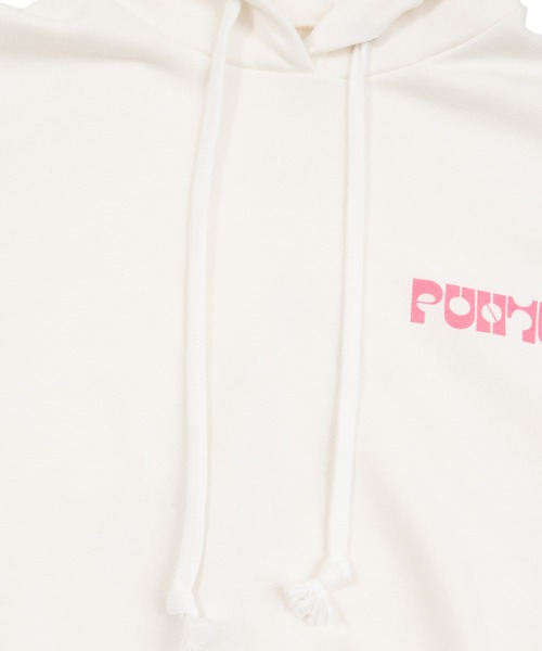 PUNYUS（プニュズ）の「TELEPHONEパーカー（パーカー・レディース・ホワイト/イエロー/杢グレー/グリーン・3/4）」の7枚目の写真