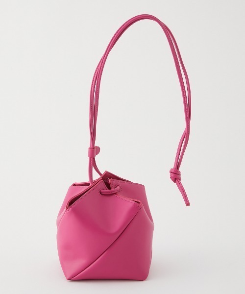 RODEO CROWNS WIDE BOWL（ロデオクラウンズワイドボウル）の「スクエアポシェット（ショルダーバッグ・レディース・ブラック/ピンク/グリーン・FREE）」の3枚目の写真