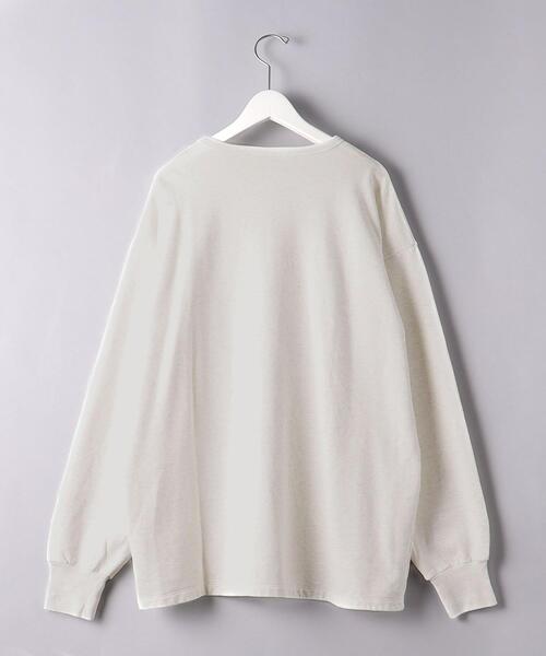 AURALEE(オーラリー)の「<AURALEE(オーラリー)> ライト クルーネック スウェット ■■■(スウェット・メンズ・ライム/ライトグレー/ホワイト・5/4/3)」の4枚目の写真