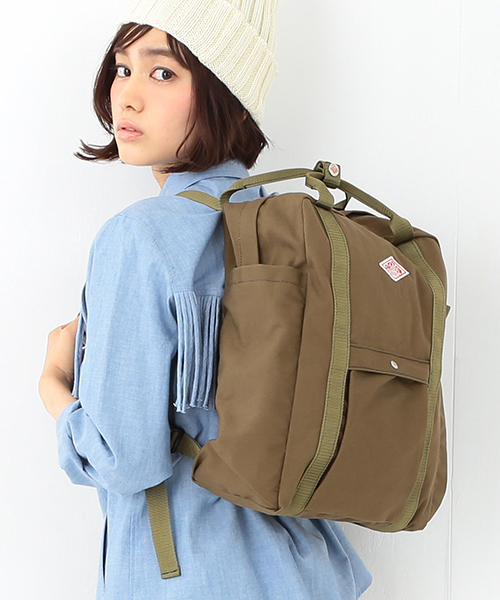 DANTON（ダントン）の「DANTON / バックパック（バックパック/リュック・レディース・ネイビー/マスタード/ブラック/カーキ/レッド/グレー/ダークグリーン・ONE SIZE）」の5枚目の写真