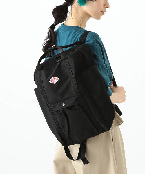 DANTON（ダントン）の「DANTON / バックパック（バックパック/リュック・レディース・ネイビー/マスタード/ブラック/カーキ/レッド/グレー/ダークグリーン・ONE SIZE）」の2枚目の写真