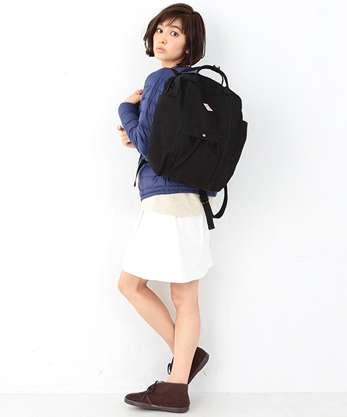 DANTON（ダントン）の「DANTON / バックパック（バックパック/リュック・レディース・ネイビー/マスタード/ブラック/カーキ/レッド/グレー/ダークグリーン・ONE SIZE）」の15枚目の写真