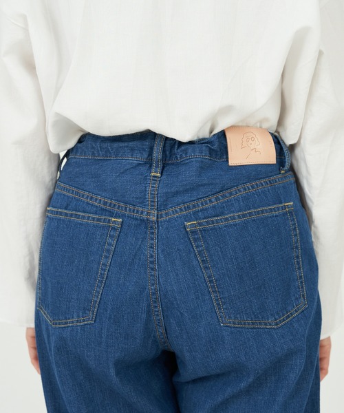 conges payes ADIEU TRISTESSE（コンジェ ペイエ アデュートリステス）の「８ozデニムパンツ（その他パンツ・レディース・ライトインディゴブルー/インディゴブルー・38/36）」の11枚目の写真