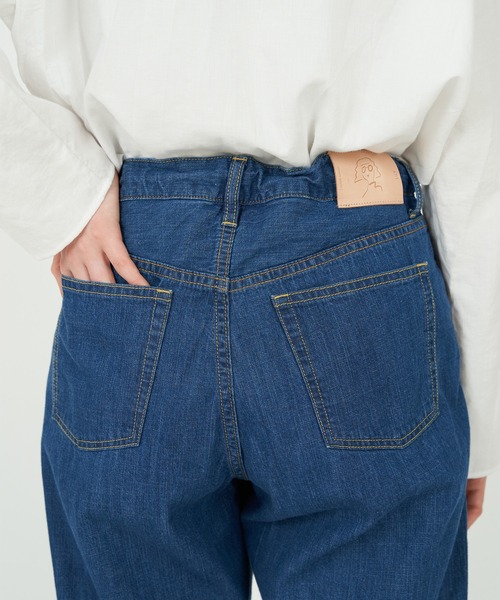 conges payes ADIEU TRISTESSE（コンジェ ペイエ アデュートリステス）の「８ozデニムパンツ（その他パンツ・レディース・ライトインディゴブルー/インディゴブルー・38/36）」の13枚目の写真