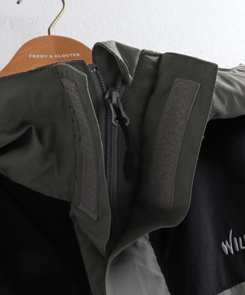WILD THINGS（ワイルドシングス）の「【WILDTHINGS/ワイルドシングス】SUPPLEX NYLON CHAMOMIX JACKET シャモニージャケット マウンテンパーカー（マウンテンパーカー・メンズ・グレー/ブラック・X-LARGE/LARGE）」の18枚目の写真