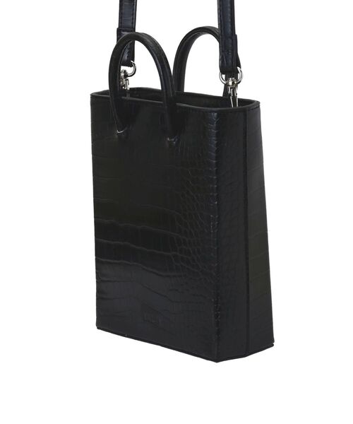 MURUA（ムルーア）の「ボディショッパーバッグ（ショルダーバッグ・レディース・アイボリー/ブラック/ライトグリーン・FREE）」の11枚目の写真