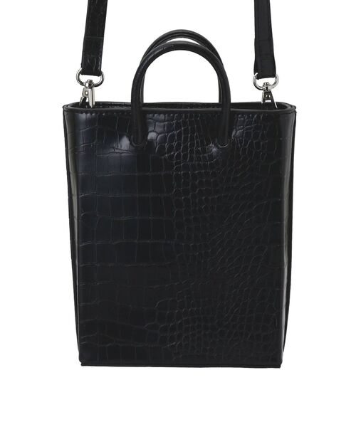 MURUA（ムルーア）の「ボディショッパーバッグ（ショルダーバッグ・レディース・アイボリー/ブラック/ライトグリーン・FREE）」の12枚目の写真