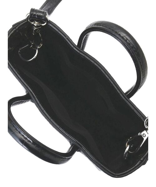 MURUA（ムルーア）の「ボディショッパーバッグ（ショルダーバッグ・レディース・アイボリー/ブラック/ライトグリーン・FREE）」の14枚目の写真