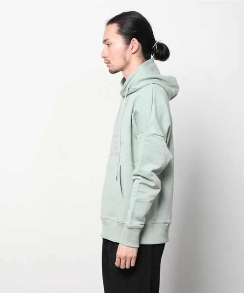 SISE(シセ)の「SISE EMB.HOODIE(スウェット・メンズ・ミント・SMALL)」の3枚目の写真