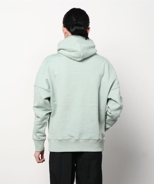 SISE(シセ)の「SISE EMB.HOODIE(スウェット・メンズ・ミント・SMALL)」の4枚目の写真