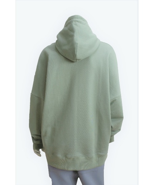 SISE(シセ)の「SISE EMB.HOODIE(スウェット・メンズ・ミント・SMALL)」の2枚目の写真