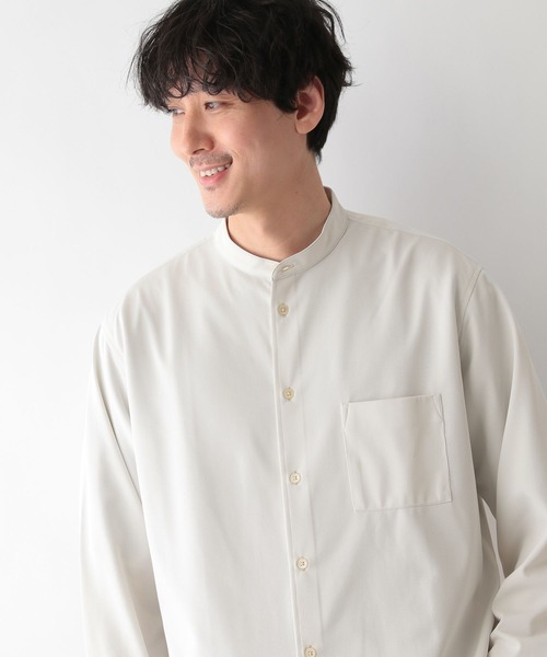 GLOBAL WORK（グローバルワーク）の「スマラクバンドカラーシャツ