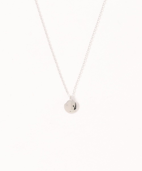 Geel（ギール）の「Geel/Silver925 プレーンサークルプレートネックレス（ネックレス・レディース・シルバー/ゴールド・FREE）」の6枚目の写真