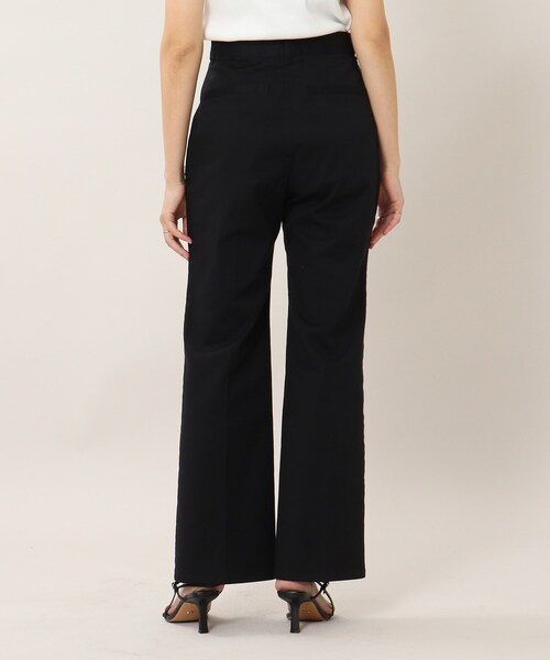 UNTITLED（アンタイトル）の「◆パワーストレッチツイル スリットパンツ（その他パンツ・レディース・ブラック/ベージュ・02/03/00/01/04/46/44/48/42）」の6枚目の写真